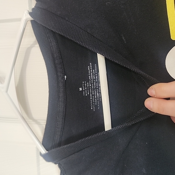 Source Unknown Black Polo Short Sleeve Tee - Picture 3 of 3